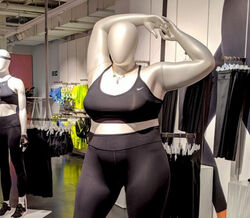 Novos manequins da Nike celebram a diversidade corporal