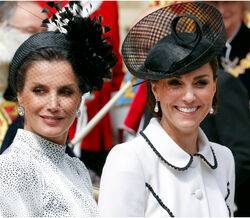 Kate Middleton e Letizia juntas em Windsor 