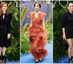 Arizona Muse, Julianne Moore e Marion Cotillard juntas em Londres 