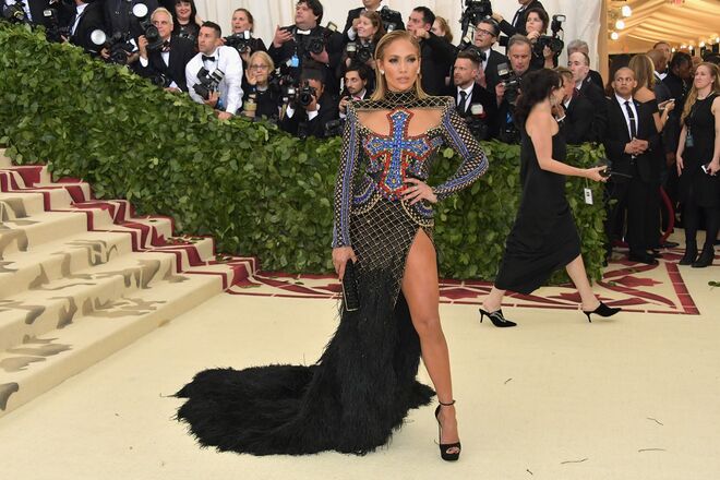 J.Lo em Balmain, Met Gala 2018