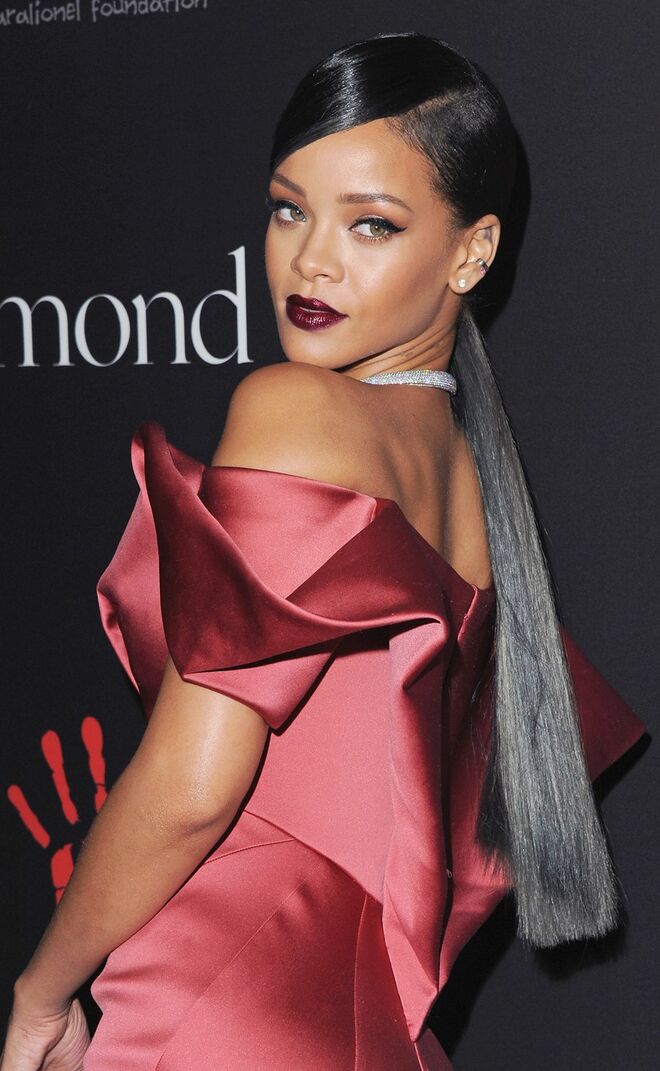 Rihanna no primeiro Diamond Ball, 2014