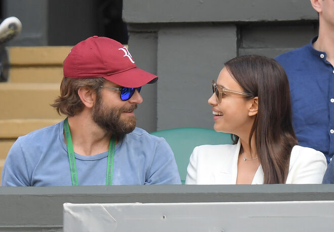 O casal no Campeonato de Tenis Wimbledon em Londres, 2016