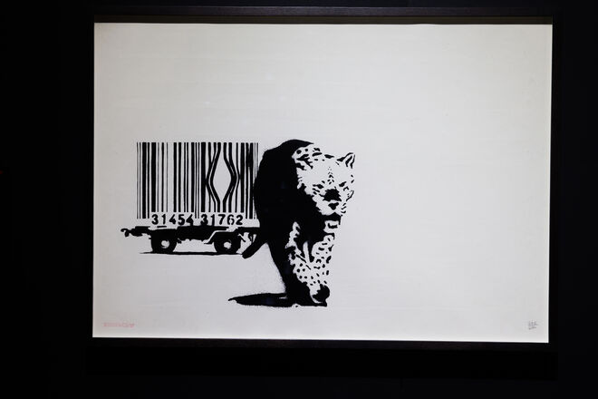 Barcode. Banksy na Cordoaria Nacional.