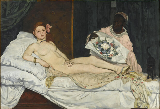 Olympia, Edouard Manet, 1863.