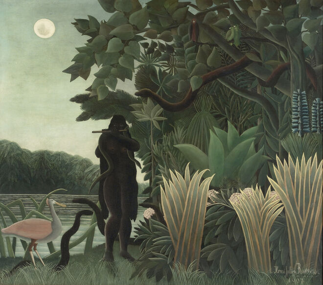 La Charmeuse de serpents, Henri Rousseau, 1907. Paris, musée d’Orsay