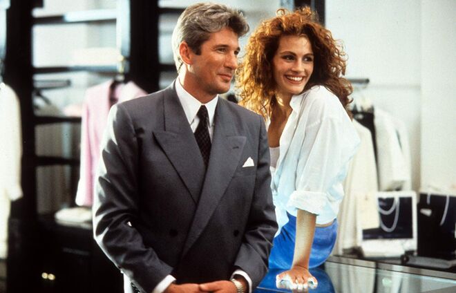 Julia Roberts e Richard Gere no filme 'Um Sonho de Mulher’ (1990)