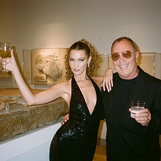 Bella Hadid e Michael Kors