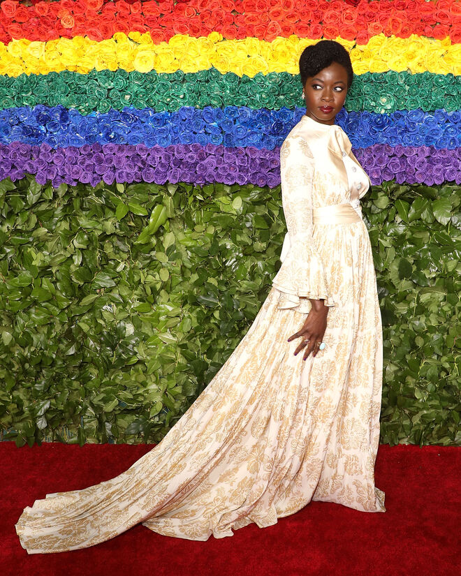 Danai Gurira em Gucci