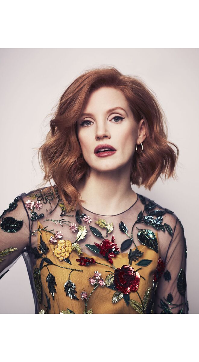Jessica Chastain, a fénix ruiva