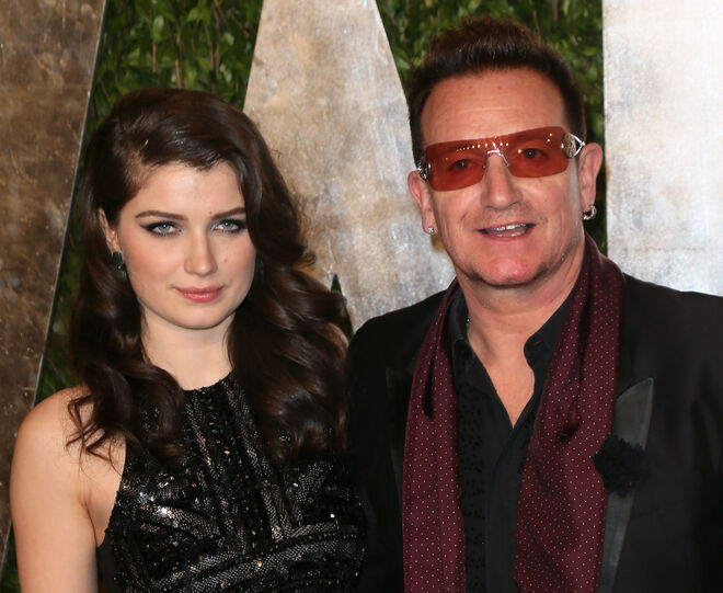 A atriz Eve Hewson filha de Bono Vox