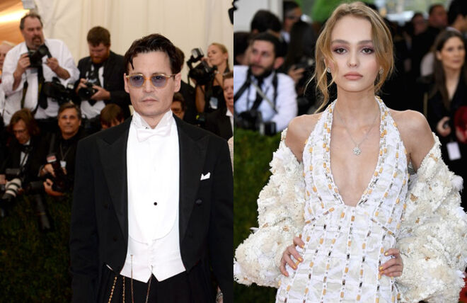 Lily Rose Depp, modelo, filha de Johnny Deep