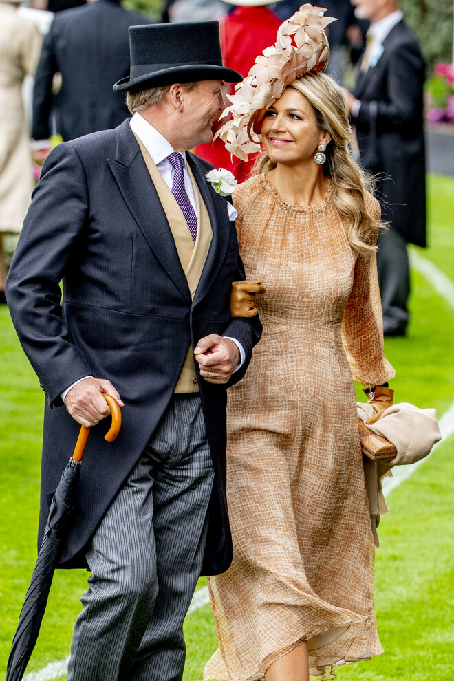 Rei Guilherme Alexandre e rainha Máxima dos Países Baixos 