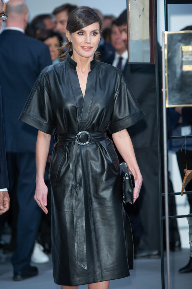 Letizia na abertura da ARCO em 2019