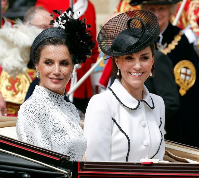 Rainha Letizia e Duquesa Kate Middleton