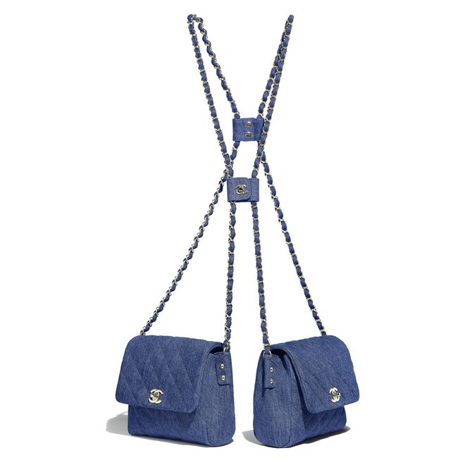 Carteira dupla, Chanel (preço sob consulta)