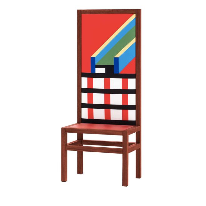 Cadeira Marmo by Nathalie du Pasquier em madeira, €3 900, Post Design 