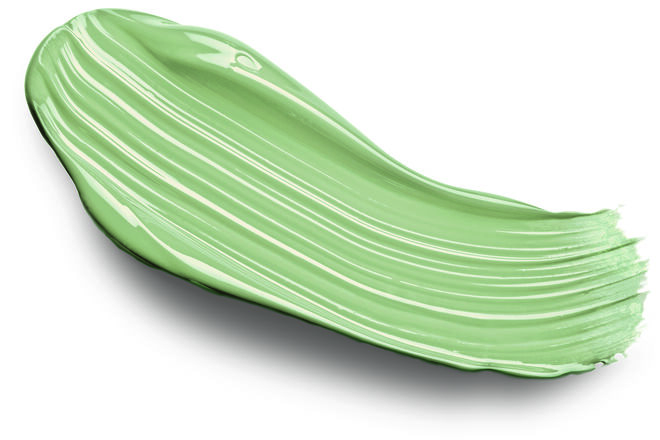 Tinta de parede no tom E732 Evagreen, da Cin 