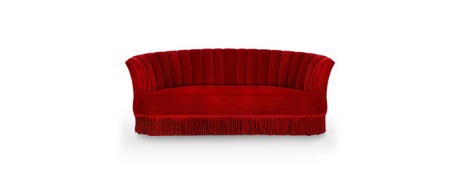 Sofá Sevilliana em veludo, €6 570, Koket 