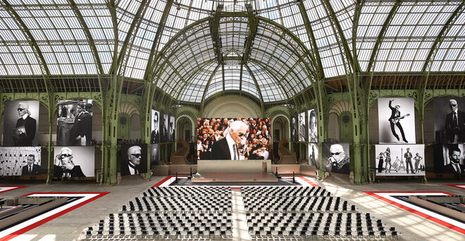 'Karl for Ever' no Grand Palais, Paris