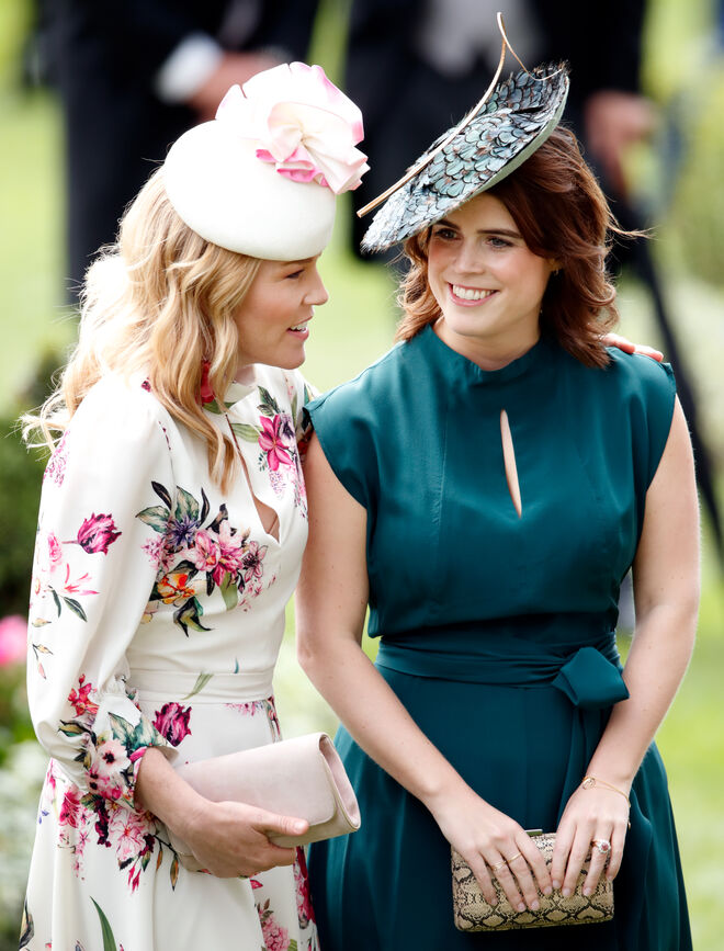 Autumn Phillips e a Princesa Eugenie