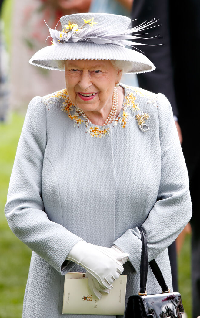Rainha Isabel II durante o 3º dia 