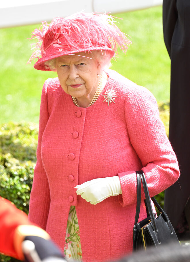 Rainha Isabel II no 4º dia da Ascot