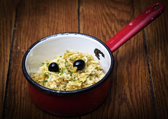 Bacalhau à Brás €5,90