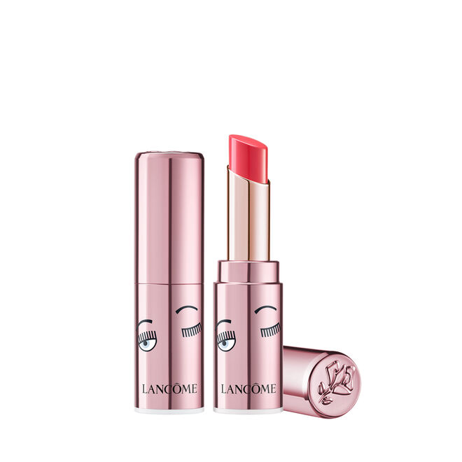 Lancôme x Chiara Ferragni Batom L’Absolu Mademoiselle Shine no tom N°0705 – Positive Attitude, €33, Lancôme