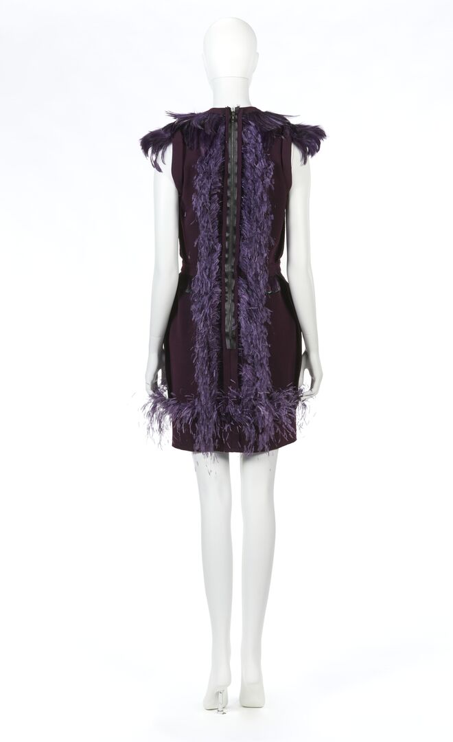 Vestido de Lanvin por Alber Elbaz, outono/inverno 2010-11.