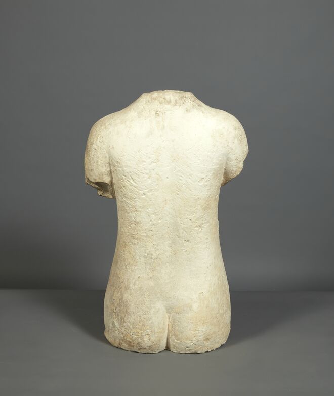 Pallas em gesso, de Antoine Bourdelle, 1901.