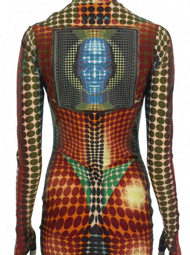 Vestido de Jean Paul Gaultier, outono/inverno 1995-96.