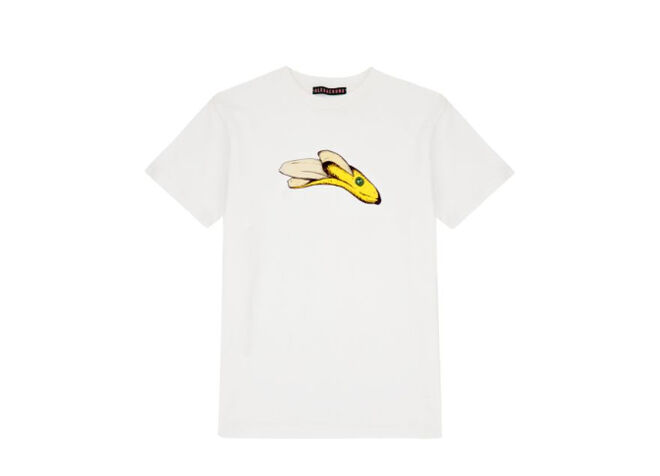T-shirt Banana, agora €34, Alexachung, em www.alexachung.com