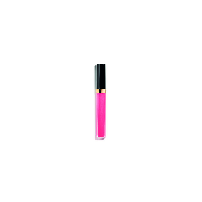 Rouge Coco Gloss no tom 822 Aurora, Chanel, disponível apenas no Japão