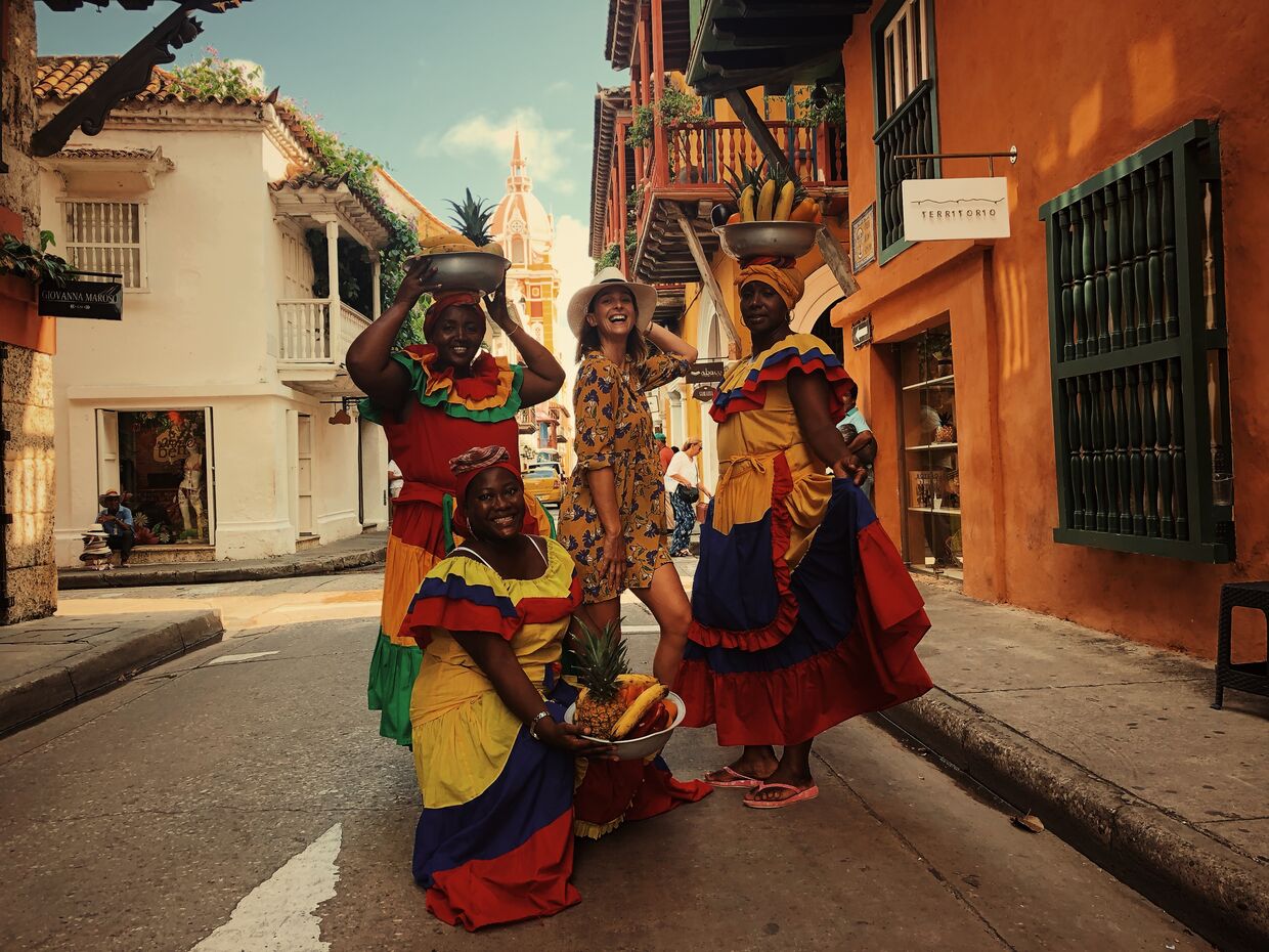 Sara Prata na Cartagena das Índias, Colômbia
