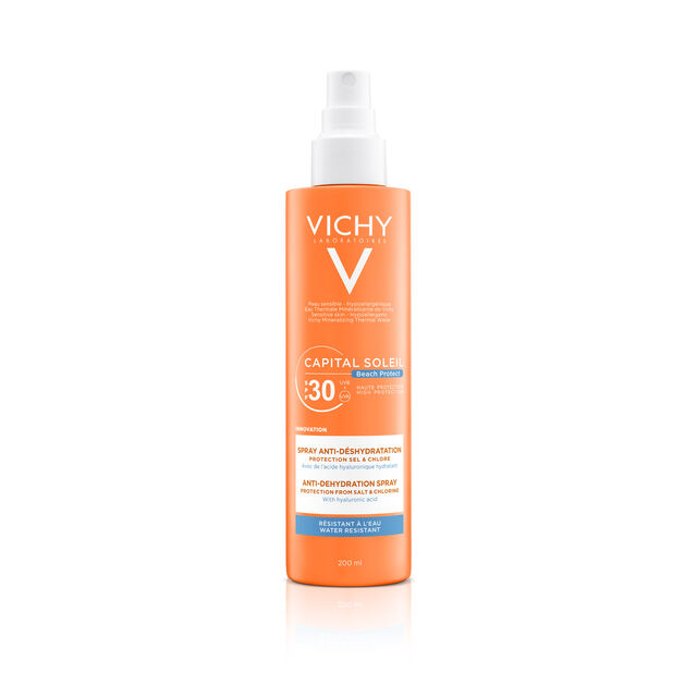 Capital Soleil Beach Protect Anti Dehydration Spray SPF30, €19,50, Vichy 