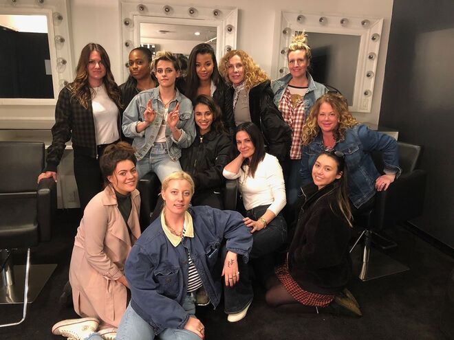 O elenco do filme
