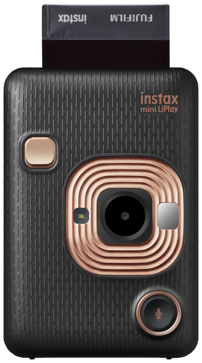 Instax mini LiPlay elegant black, €169, Fujifilm