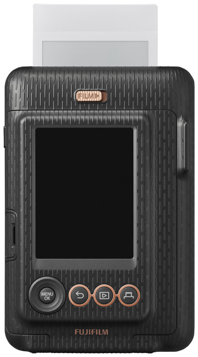 Instax mini LiPlay elegant black, €169, Fujifilm