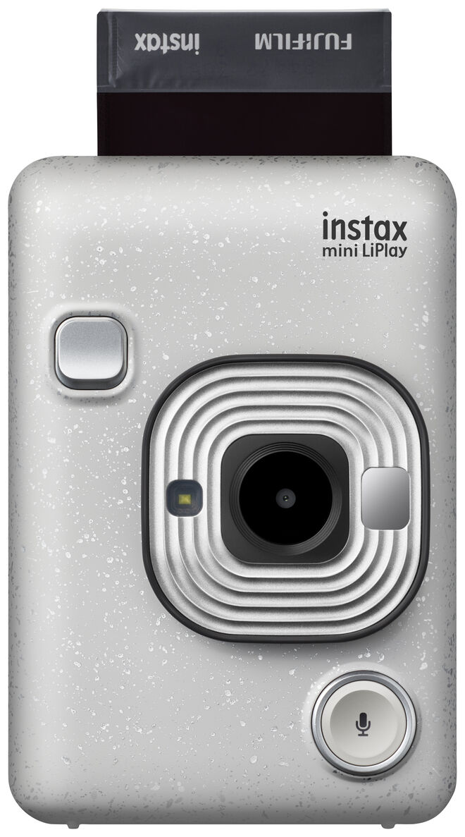 Instax mini LiPlay stone white, €169, Fujifilm