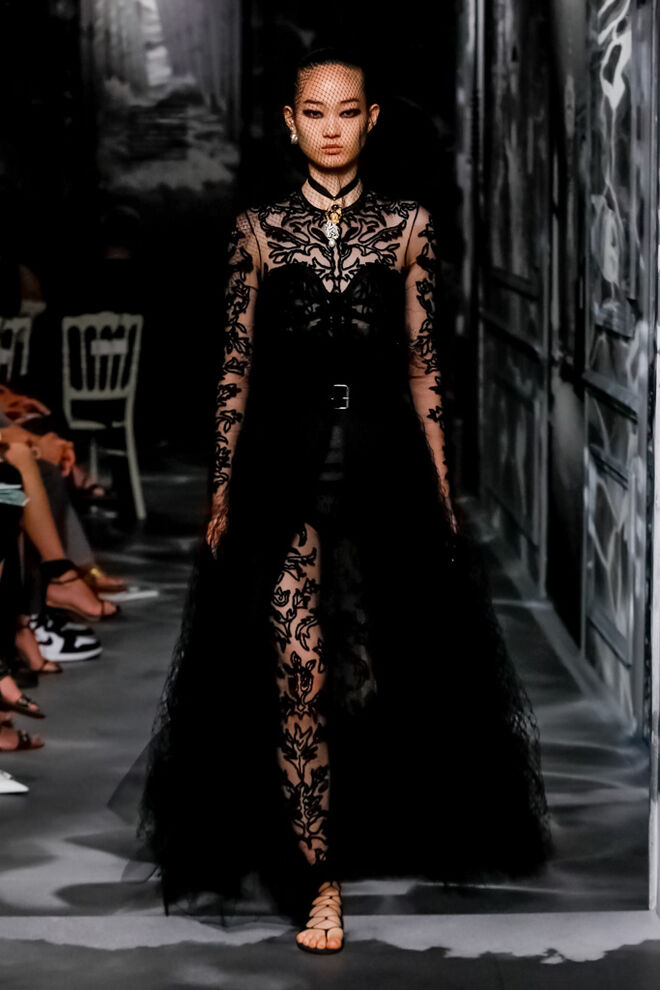 Desfile alta-costura da Dior 