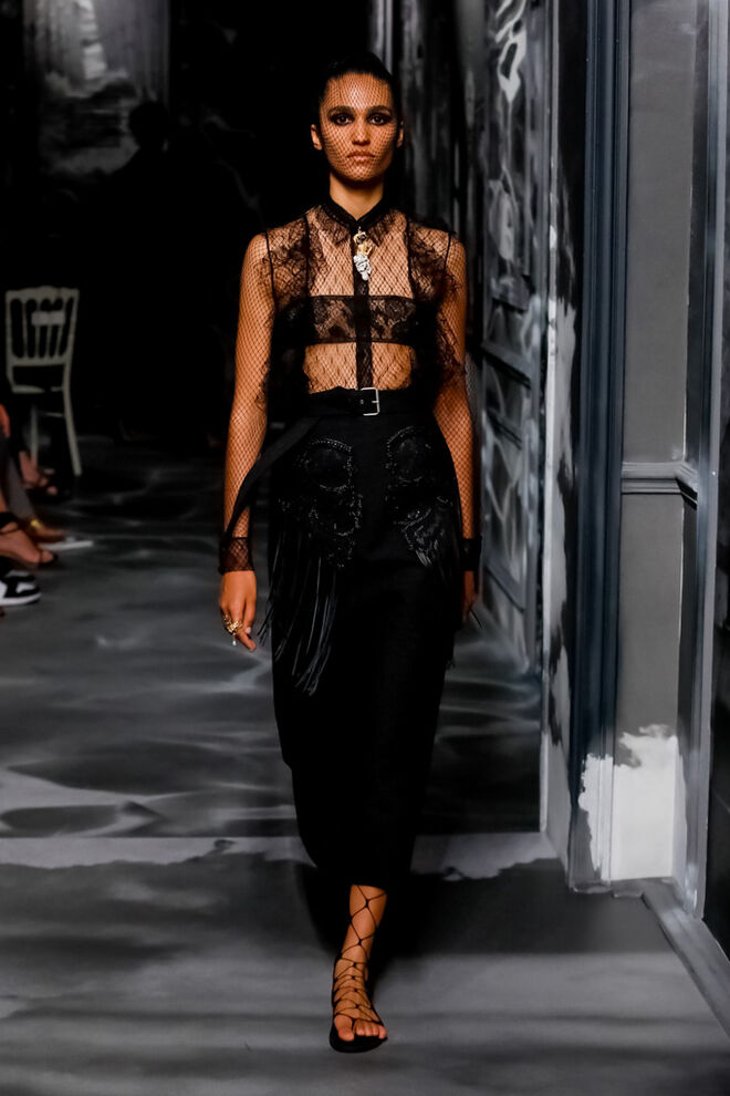 Desfile alta-costura da Dior 