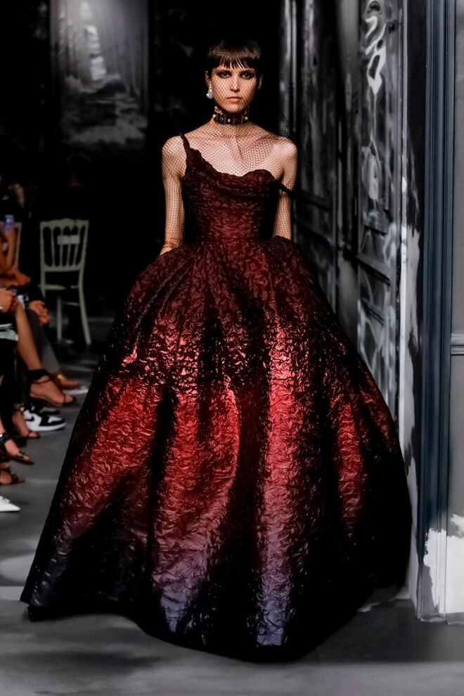 Desfile alta-costura da Dior 