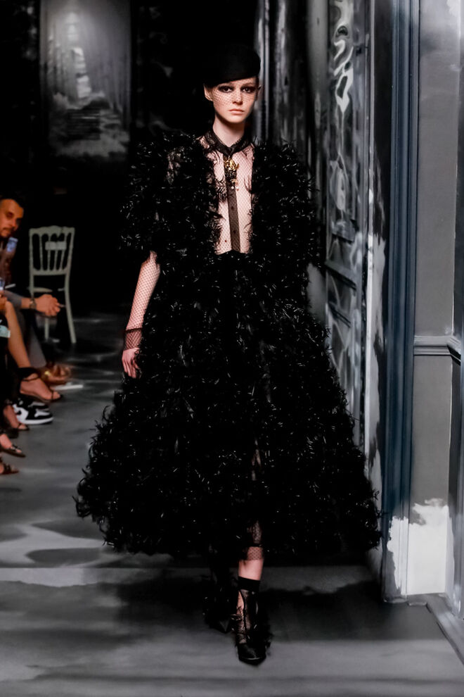 Desfile alta-costura da Dior 