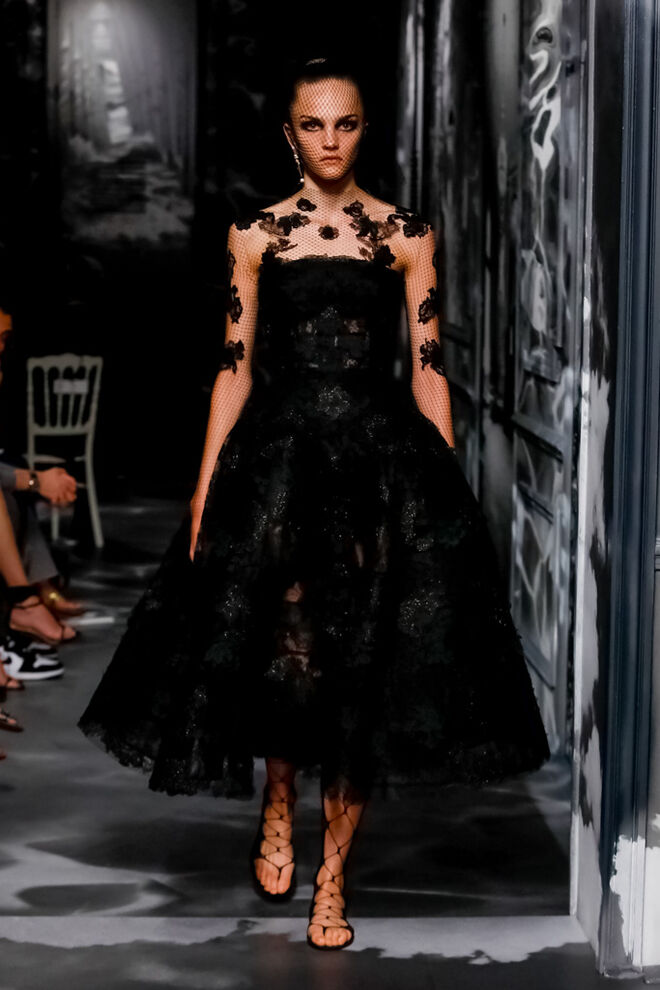 Desfile alta-costura da Dior 