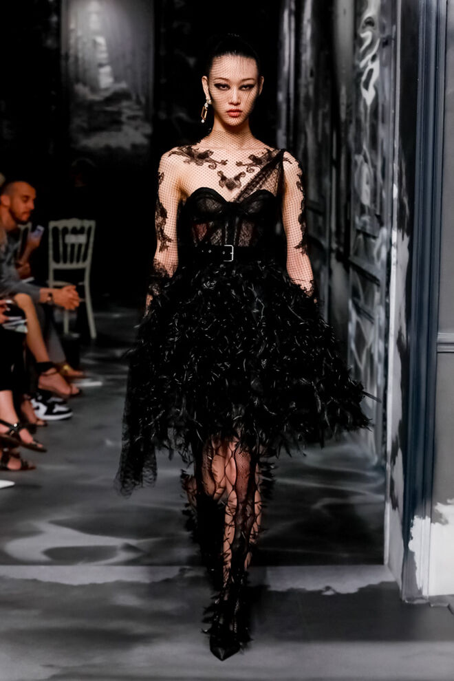 Desfile alta-costura da Dior 