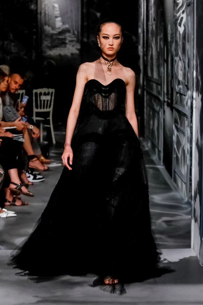 Desfile alta-costura da Dior 