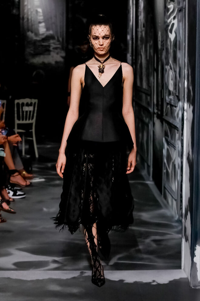 Desfile alta-costura da Dior 