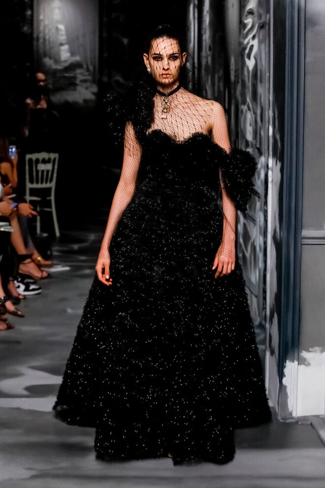 Desfile alta-costura da Dior 