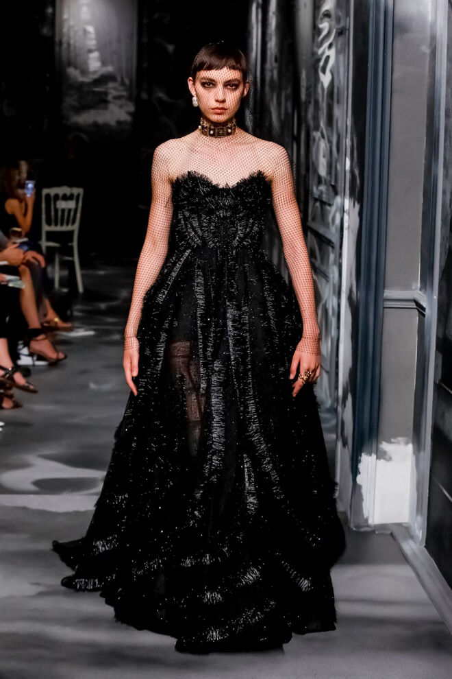 Desfile alta-costura da Dior 