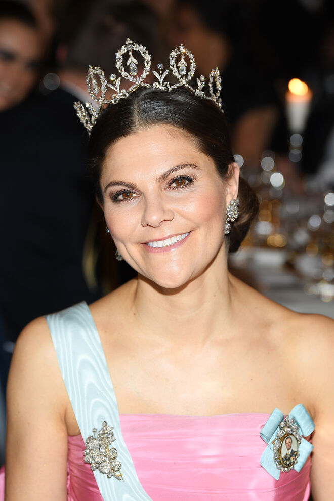 A Princesa no Nobel Prize Banquet em 2018